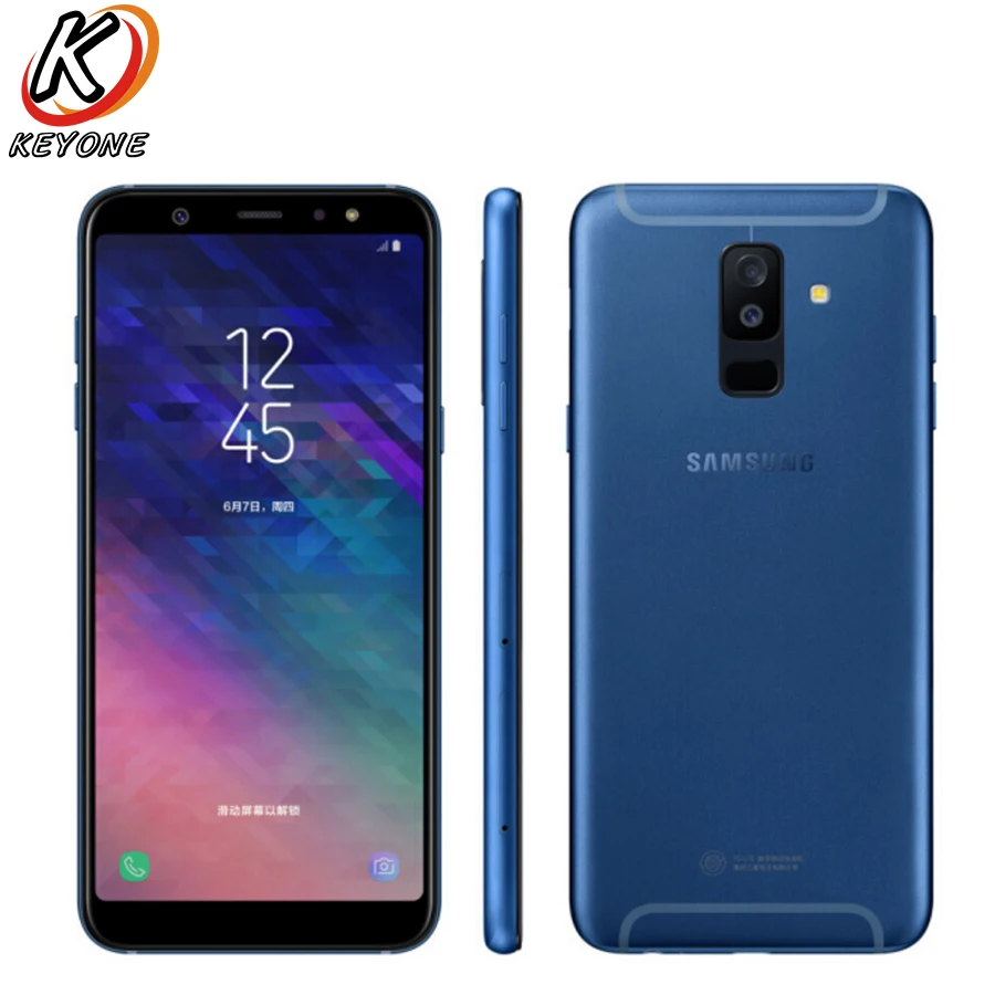Новый оригинальный Samsung Galaxy A9 Sta r lite A6050 мобильный телефон 6 0 &quot4 Гб ОЗУ 64 ПЗУ Android 8