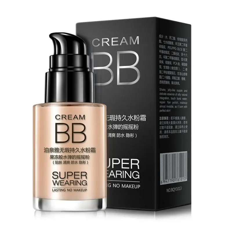 1 шт. BB крем матовый макияж Maquiagem Shake Powder Cream длительное увлажнение тональный