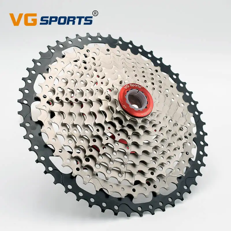 VG Sport 10 Speed 11-50T Cassette MTB Bicycle Freewheel Sprocket cdg 50T cog Velocidade Mountain Bike Ultralight 589g | Спорт и