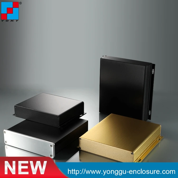 YGK 029 155x32x155 мм (wxhxl) алюминиевые коробки PCB Электронный шкаф gps корпуса