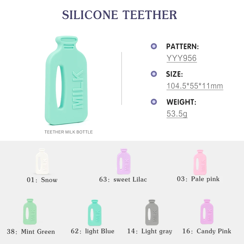 1шт. Пищевой Класс Картонный Молочный Зубочистки Безопасный Для Детей Силиконовые Конфетки Сделай Сам Подарки Для Грудничка Ожерелье Для Пустышек Медицинские Инструменты