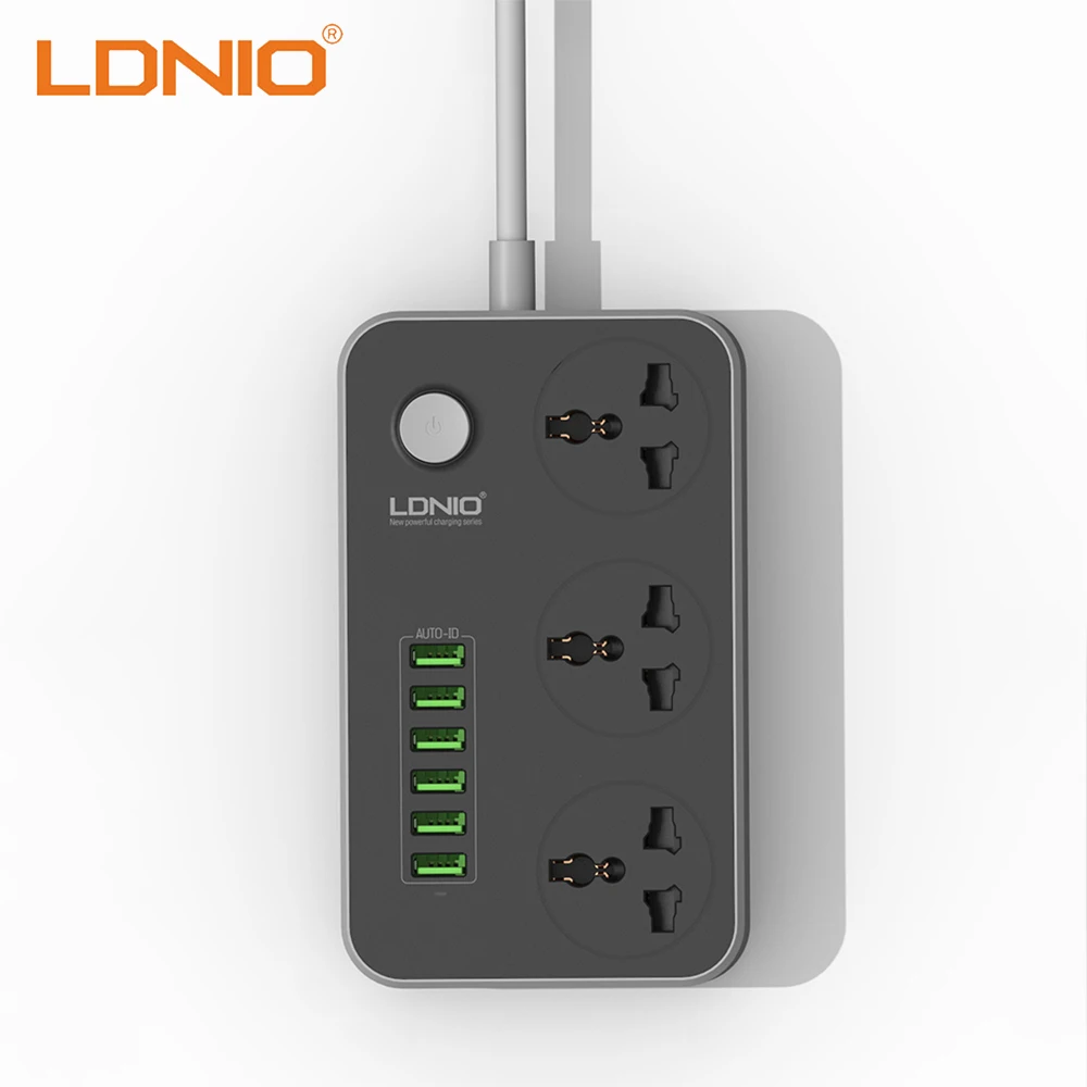 LDNIO 6 USB Порты и разъёмы для рабочего стола Зарядное устройство Мобильный телефон