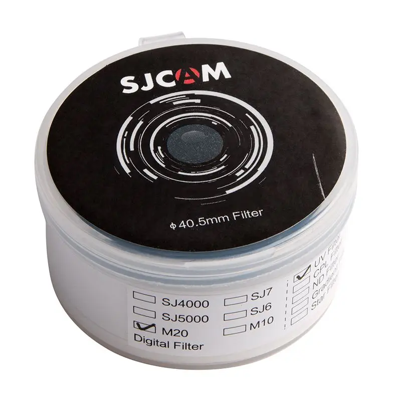 SJCAM M20 УФ-фильтр 40,5 мм оптическое стекло MC UV аксессуары с защитной крышкой для M20 серии Air Спортивная Экшн-камера