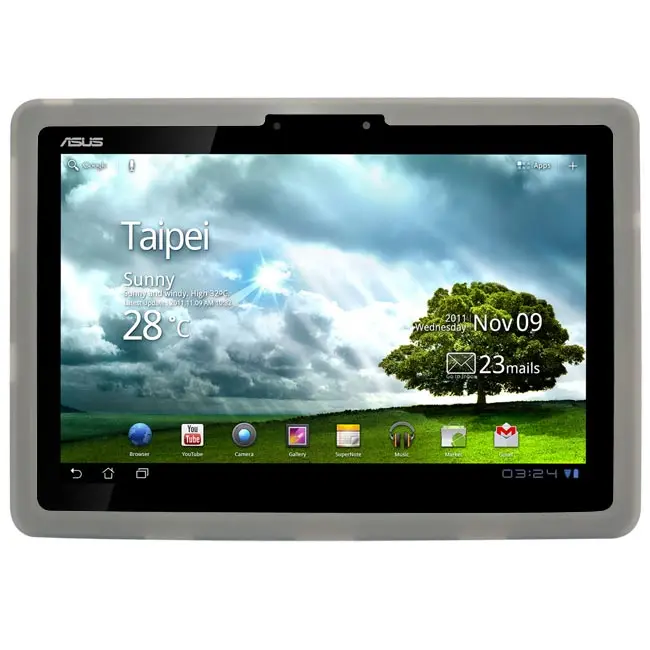 TF201 case Skymall Silicone Skin Cover Case for Asus Eee Pad Transformer Tablet Black Pink Blue Clear |