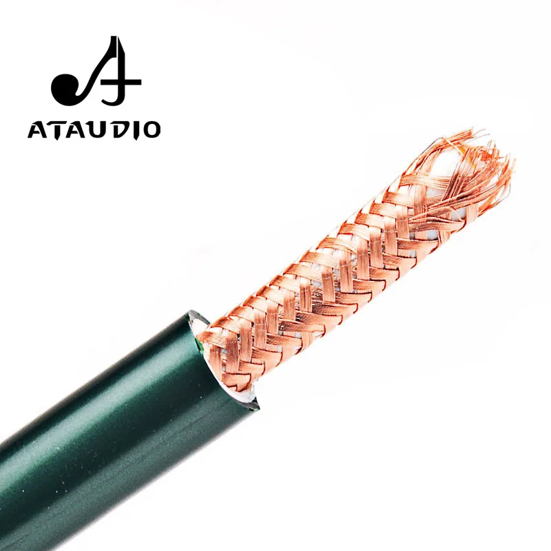 ATAUDIO Hifi XLR кабель Hi end Pure OCC Dual Папа папа 1 м 2 3 м|Кабели VGA| |