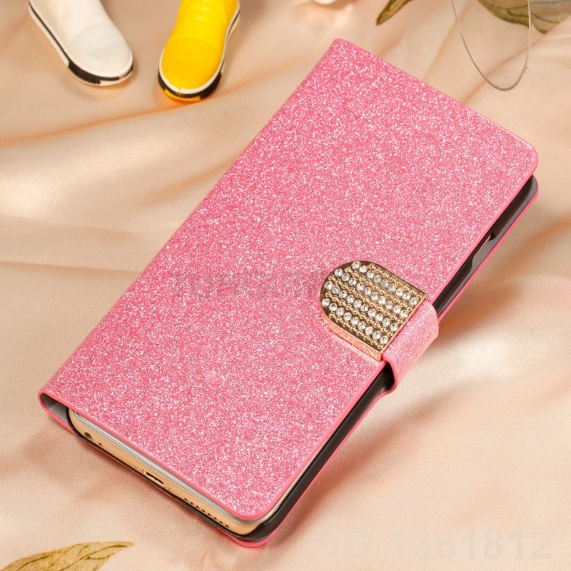 SF Pink With Diamond Чехол для телефона для Blackview A60 A20 A30 S6 X A10 A7 A9 Макс 1 Pro P2 R6 P6000 S8 lite модный кожаный чехол с откидной крышкой из искусственной кожи с подставкой накладка-чехол на заднюю панель - Цвет: SF Pink With Diamond