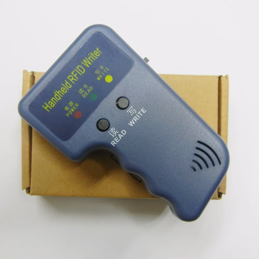 Ручной 125 кГц ID карта Копир Писатель EM4100 RFID Дубликатор ридер с 6 записываемых