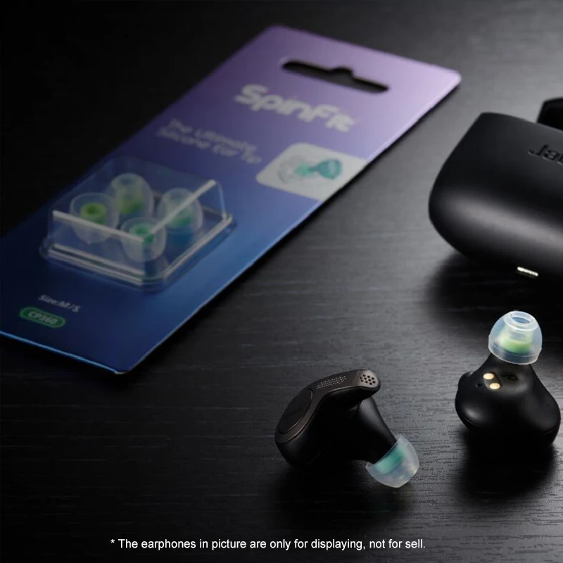 Силиконовые насадки DUNU SpinFit CP360 для наушников True Wireless Bluetooth 1 карта/2 пары в