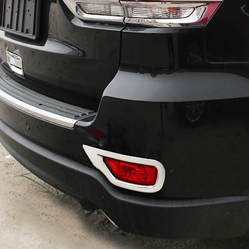 Хромированный АБС пластик для Jeep Grand Cherokee 2011 2016 аксессуары Автомобильный задний