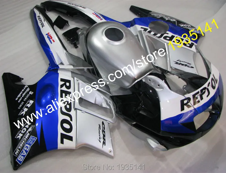 Пластиковые обтекатели для Honda CBR600F2 1991 1992 1993 1994 детали CBR 600 F2 91 94 разноцветный