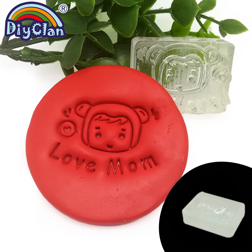&quotLove Mom&quot ручная работа изготовление мыла штамповка чистая сделай сам