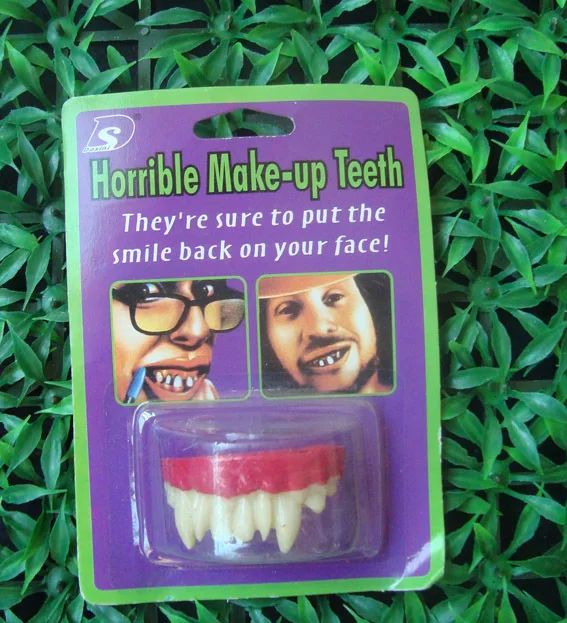 10 шт./лот реквизит для косплея на Хэллоуин вампир/зомби протезы зубы Призрак