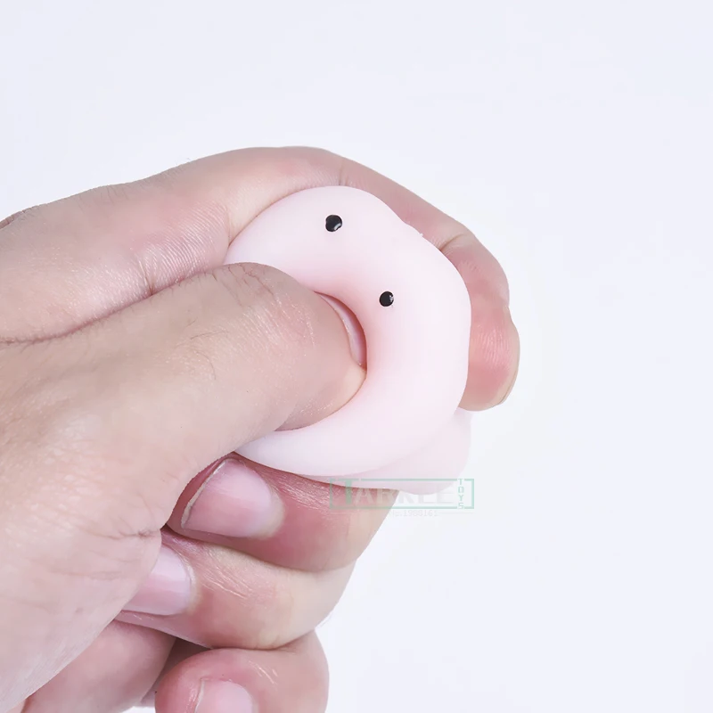 Ding Squishy забавная сжимаемая сумка с кулоном Tricky Key Holder для лучших подарков игрушки