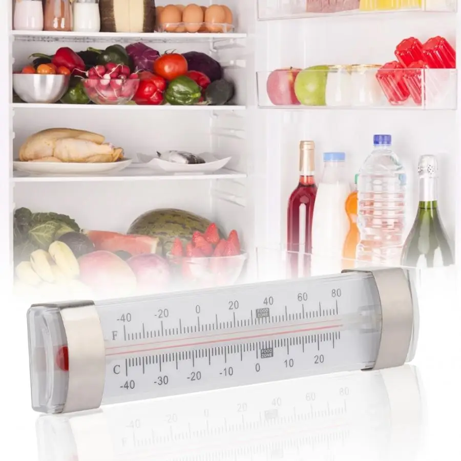 Mini Household Kitchen Refrigerator Thermometer Fahrenheit Celsius Display High Quality Practical Gadgets | Дом и сад