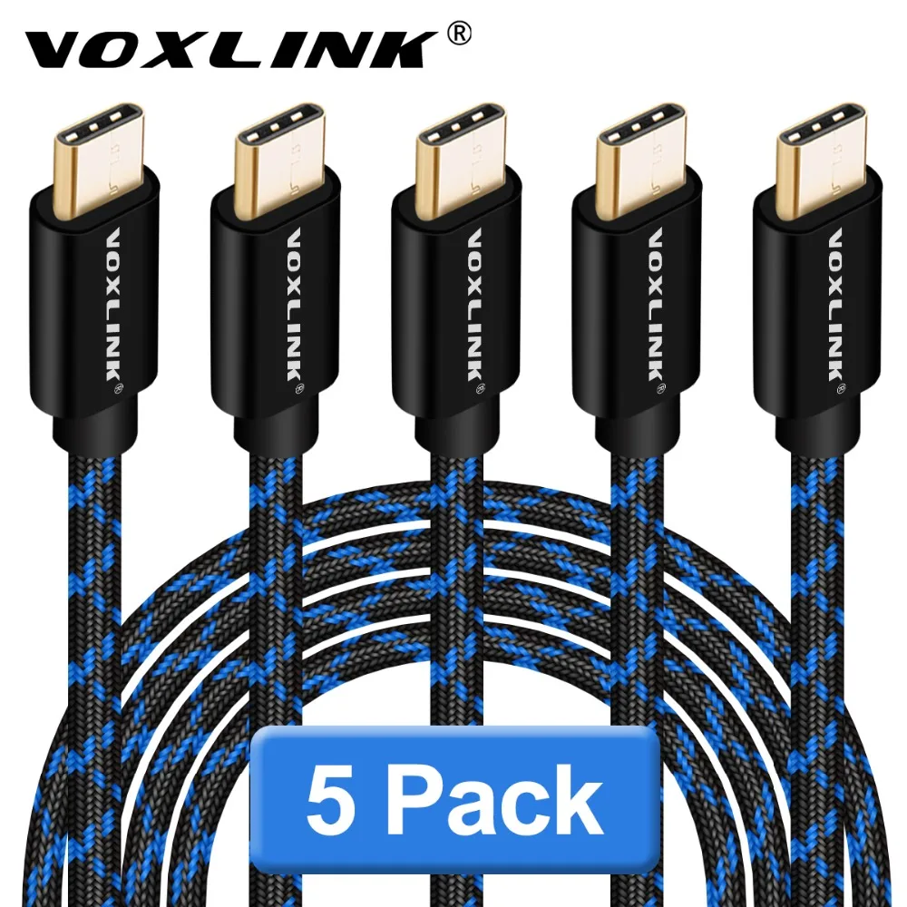 

VOXLINK USB-C Type C Fast Charging 2.4A Magnetic Data Cable For Huawei Samsung S9 S8 Note 8 Xiaomi Mi5/6 Nexus 6P/5X Universal