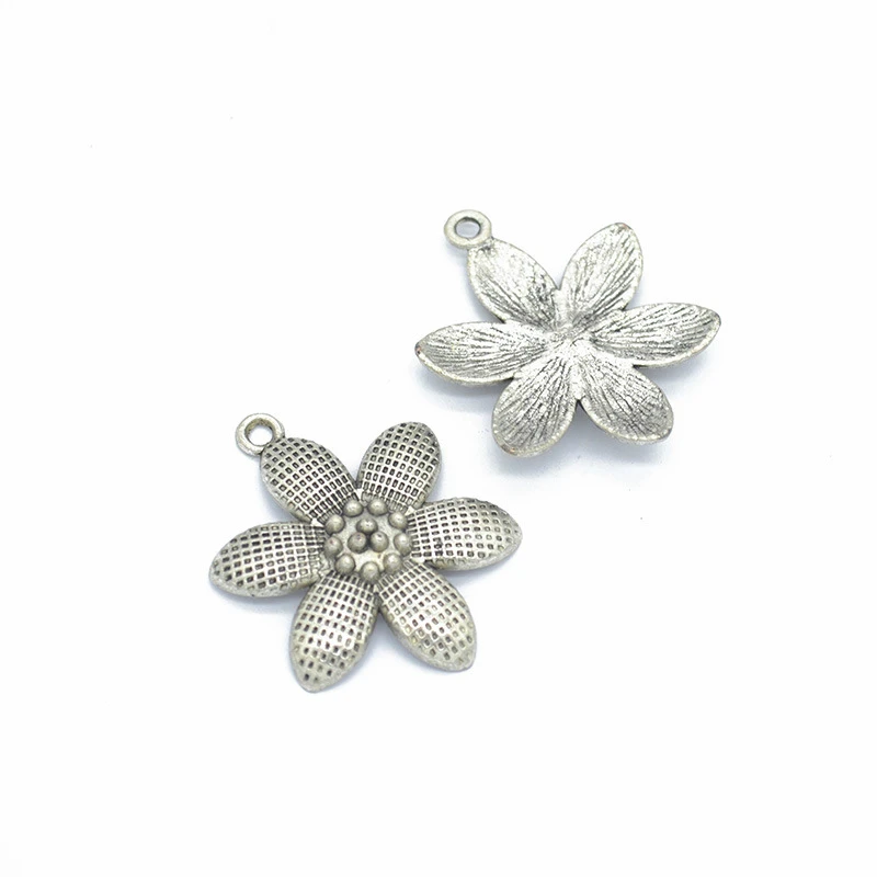 

16pcs Flower Charms DIY Jewelry Making Pendant Fit Bracelets Necklaces Earrings Handmade Crafts