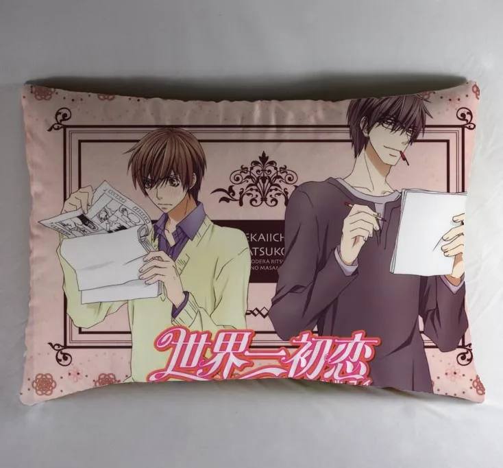 Аниме Манга Sekai Ichi Hatsukoi 40*60 см чехол для подушки сиденья постельные принадлежности Подушка 001 - Цвет: Зеленый