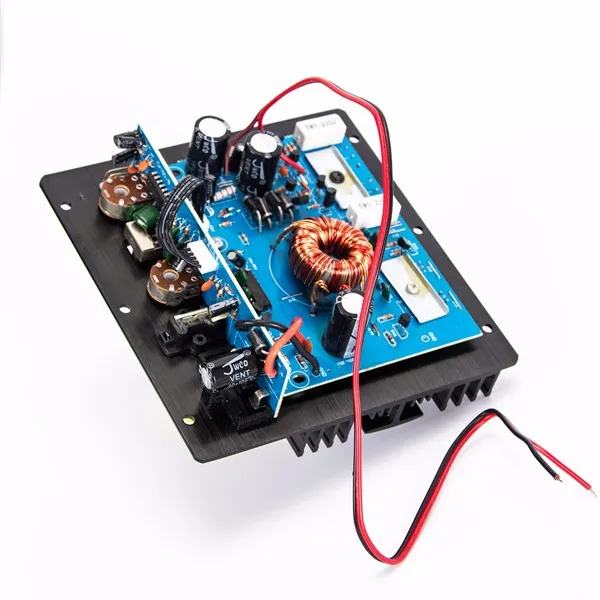 LEORY 100 W DC 12 V автомобильный стерео аудио усилитель плата питания корпус из