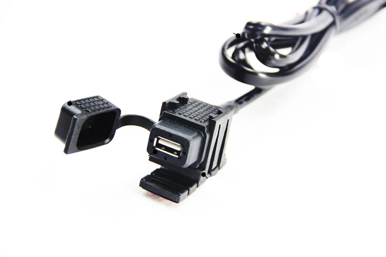 Новейшее популярное автомобильное зарядное устройство для мотоцикла 12 В 2.1A с