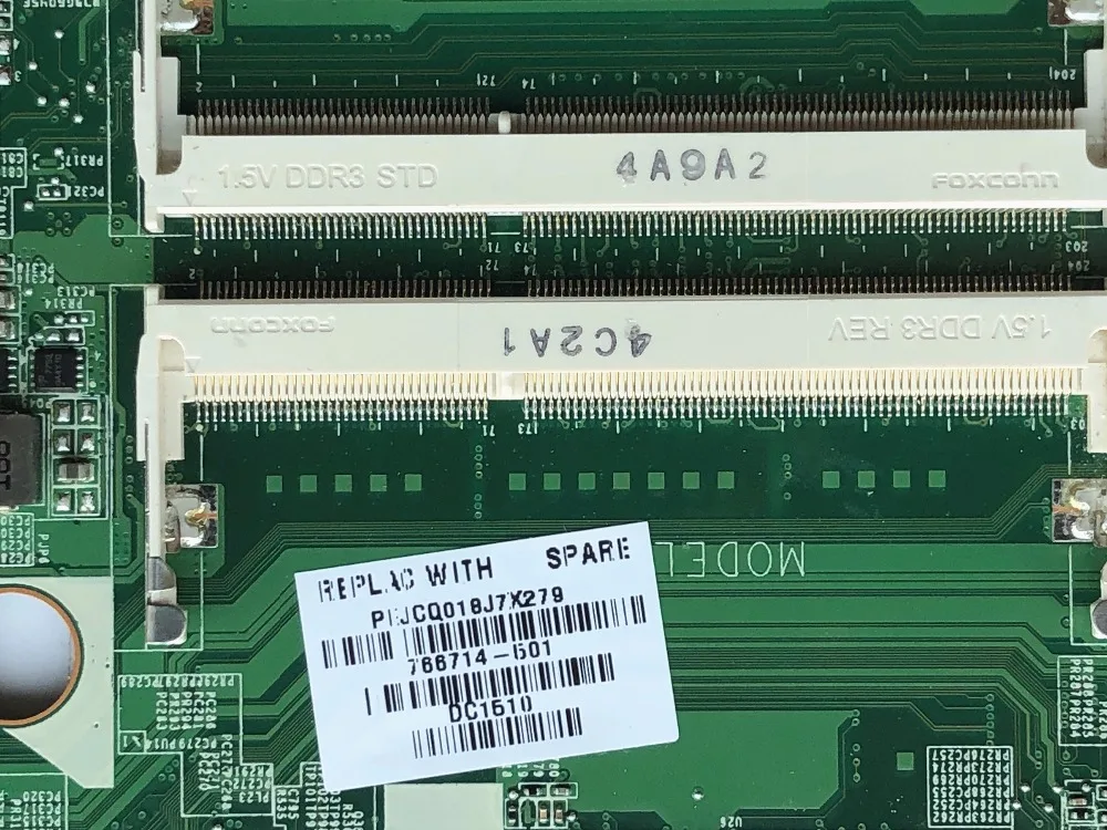 Стильная материнская плата для ноутбука HP 15 P серии ПК с PN 766714 501 DAY23AMB6C0 CPU AM5745SIE44HL