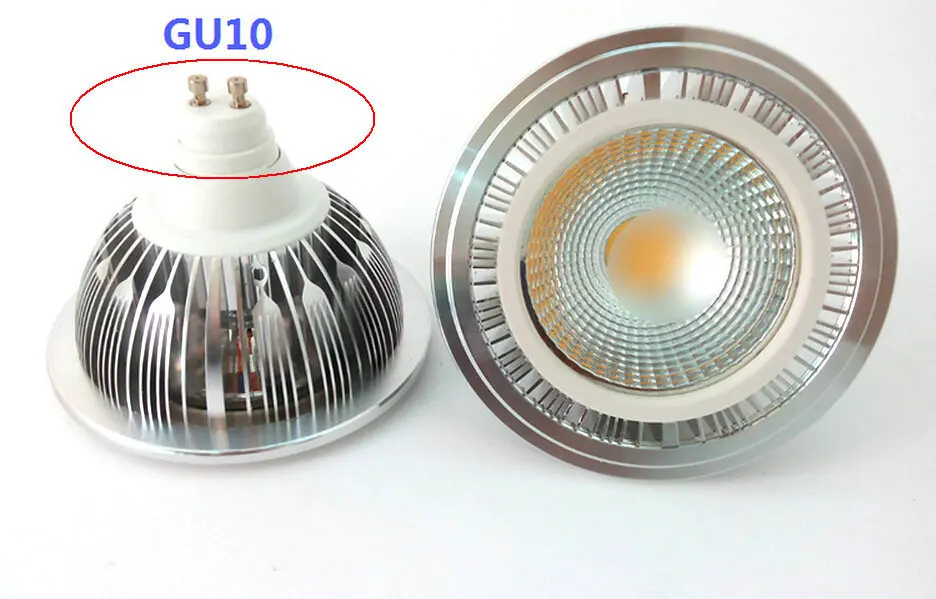 Светодиодсветильник лампа E27 AR111 QR111 G53 COB 15 Вт 240 лм/Вт ac110в/в|lighting fr|light hatlight remote control