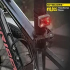 Topale NITECORE NU05 комплект 35, кисточки без петель, белый красный светильник высокой эффективности 4LED вес USB Перезаряжаемые на открытом воздухе велосипедная фара Коврики