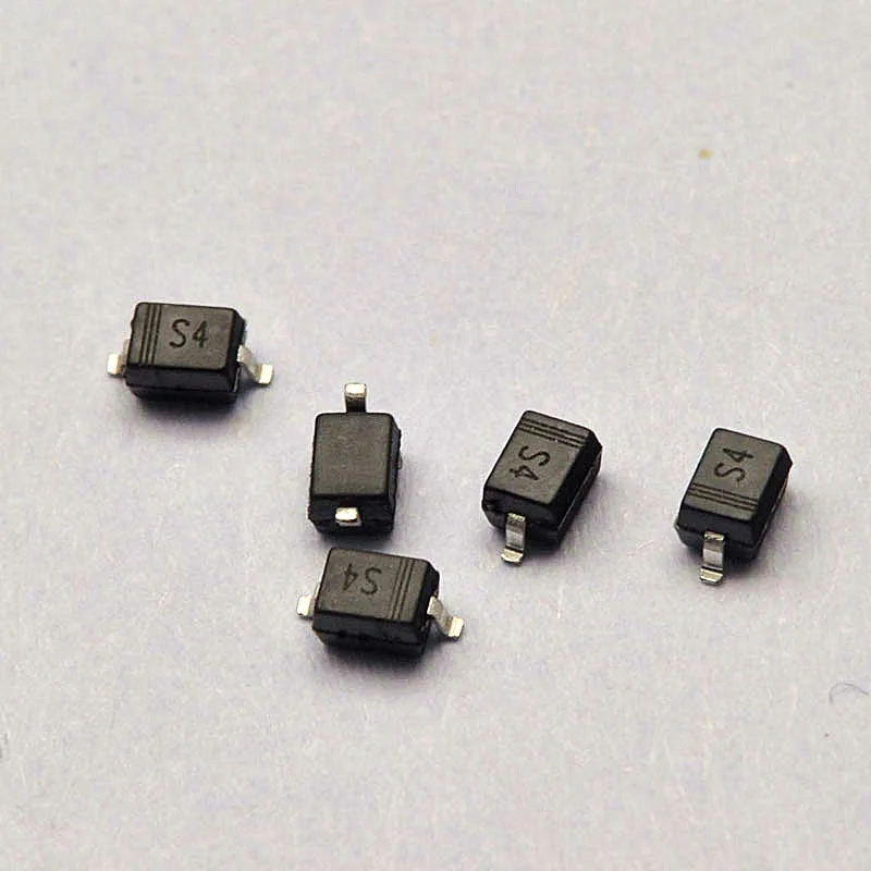 100 шт./лот Новинка диод Шоттки 1N5819 1N5819WS SOD-323 0805 Тип S4 B5819WS | Электронные компоненты и