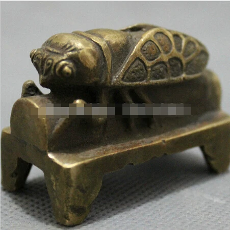 WBY---406 + народная китайская Бронзовая Скульптура Фэн Шуй животные насекомое