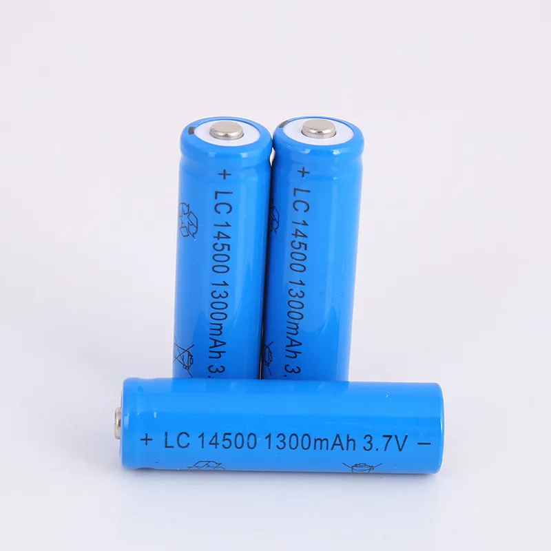 Бесплатная доставка 3 шт 14500 аккумуляторная батарея литий-ионная 1300mAh литиевая