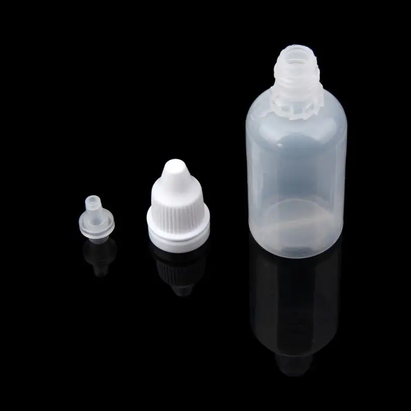 Hot 25/50/100PCS 30ml Empty Plastic Squeezable Dropper Bottles Eye Liquid Can be used to dispense and store most liquids | Красота и