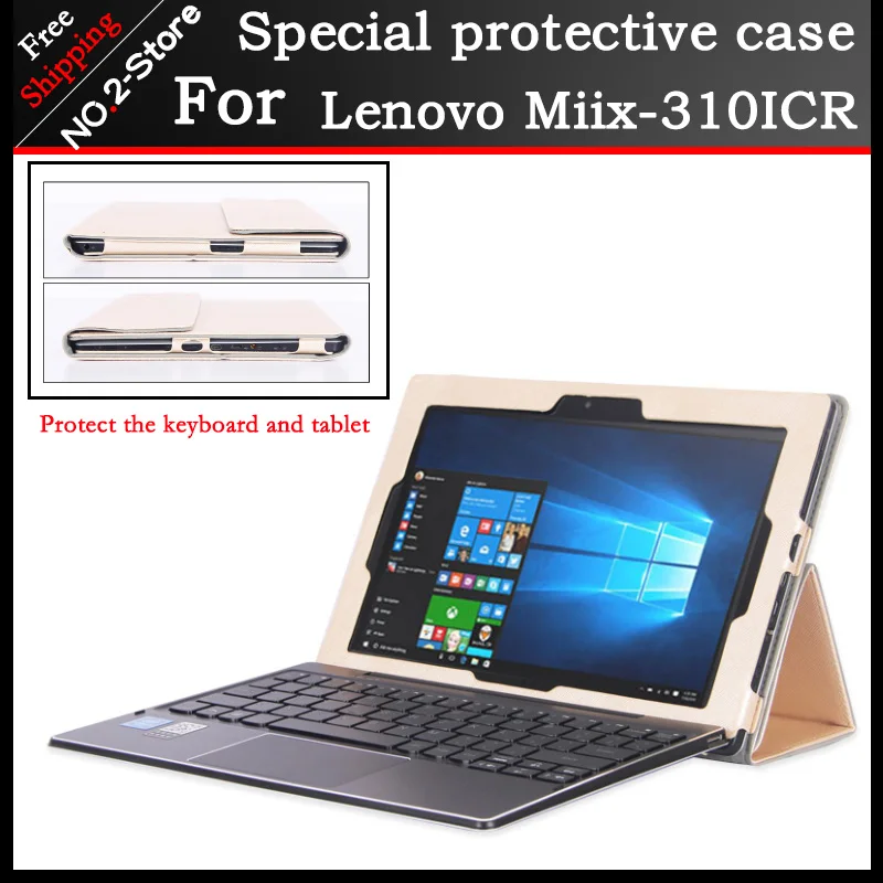 Оригинальный бизнес Стенд Pu кожаный чехол для lenovo Miix 310 10 1 дюймов планшетный ПК