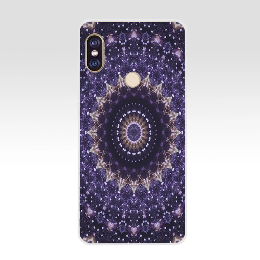25AQ ash Мандала Мягкий Силиконовый ТПУ чехол для телефона xiaomi redmi 6 pro note 5 plus 4 4x mi 8 |