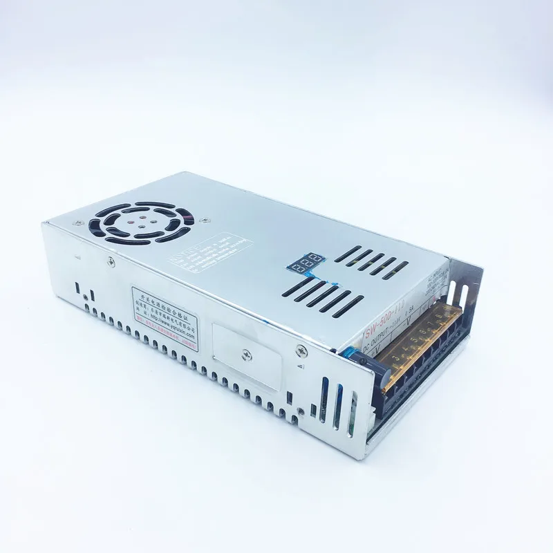 500W 0~12vdc 40A switching power supply AC To DC SMPS For Electronics Led Strip Display Digital voltage adjustable 0-12Vdc | Обустройство