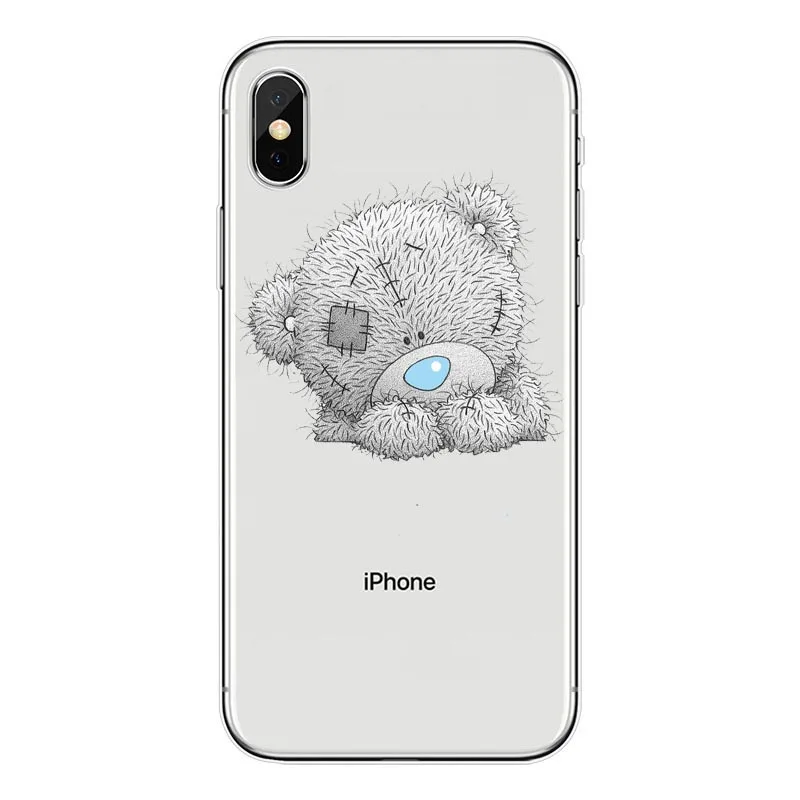Силиконовый чехол для телефона iphone XS Max Tatty Teddy Me To You Bear чехлы iPhone 5 6 S 7 8plus XR 6S