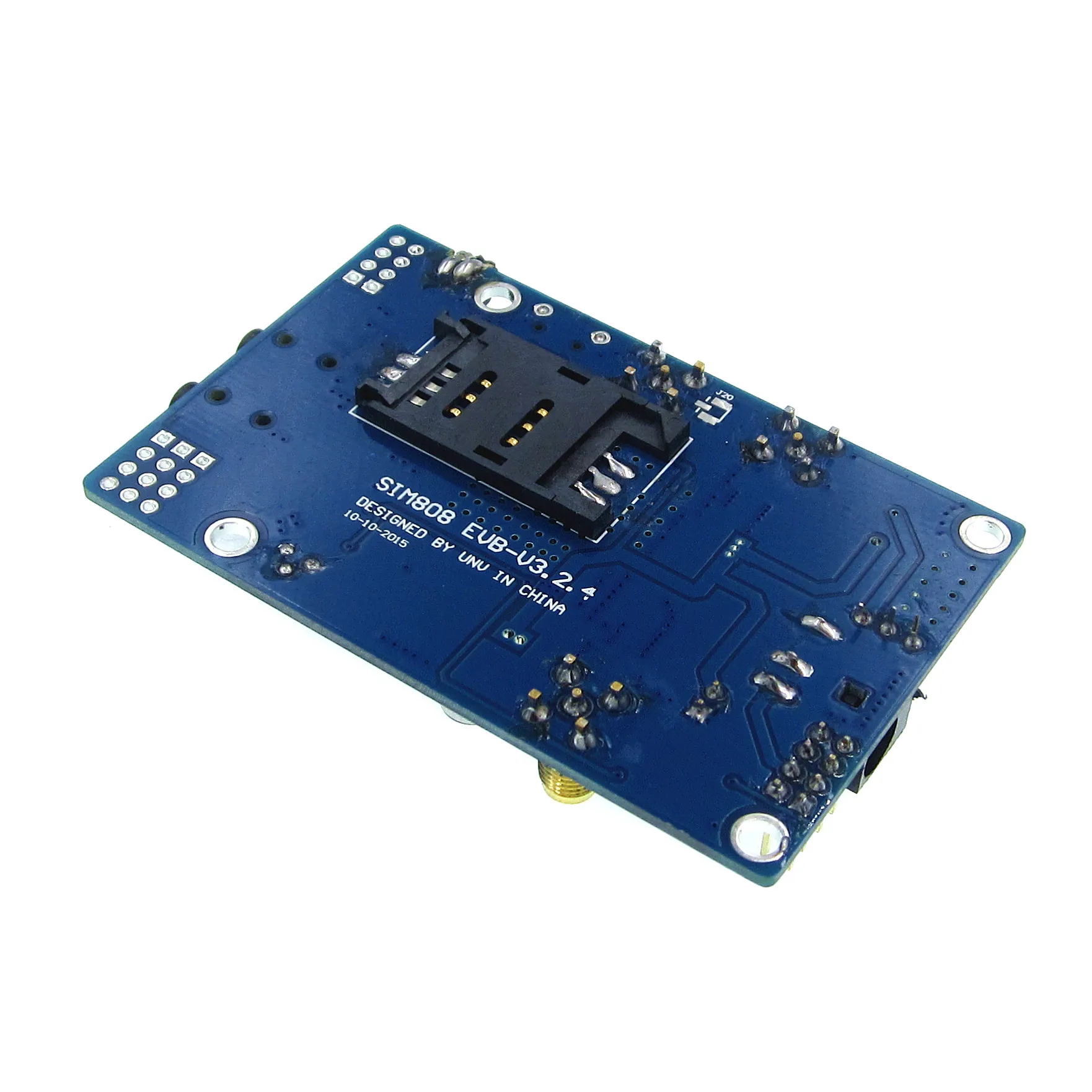 SIM808 модуль GSM GPRS GPS макетная плата IPX SMA с антенной для Raspberry Pi Поддержка 2G 3G 4G SIM