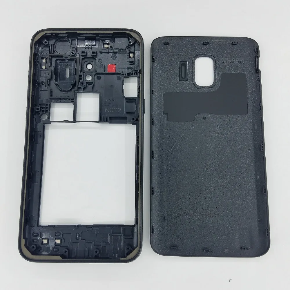 Для Samsung Galaxy J2 Core J260 J260F J260G J260M J260Y Корпус Шасси телефона средняя рамка с крышкой