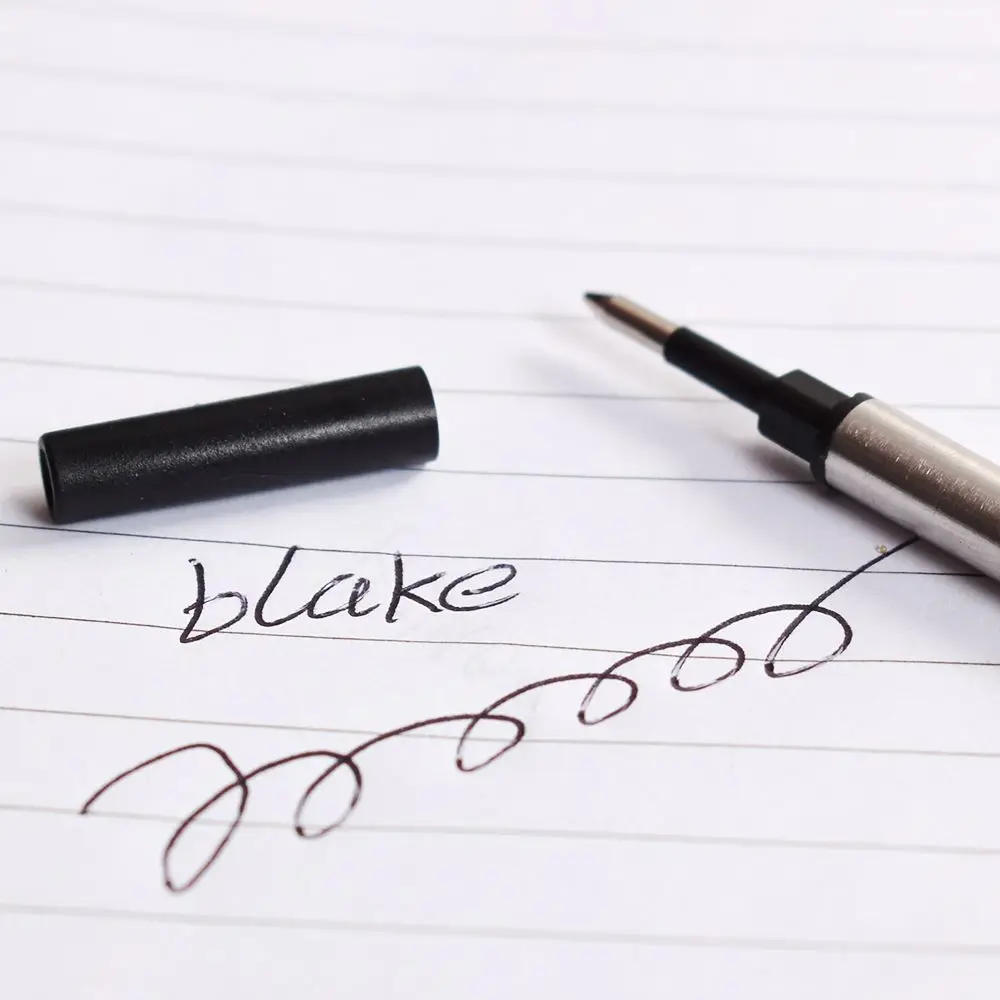 

Limit shows 5X School Student Supply Korean Stationery Metal Rollerball Pen Ballpoint Refill for pens