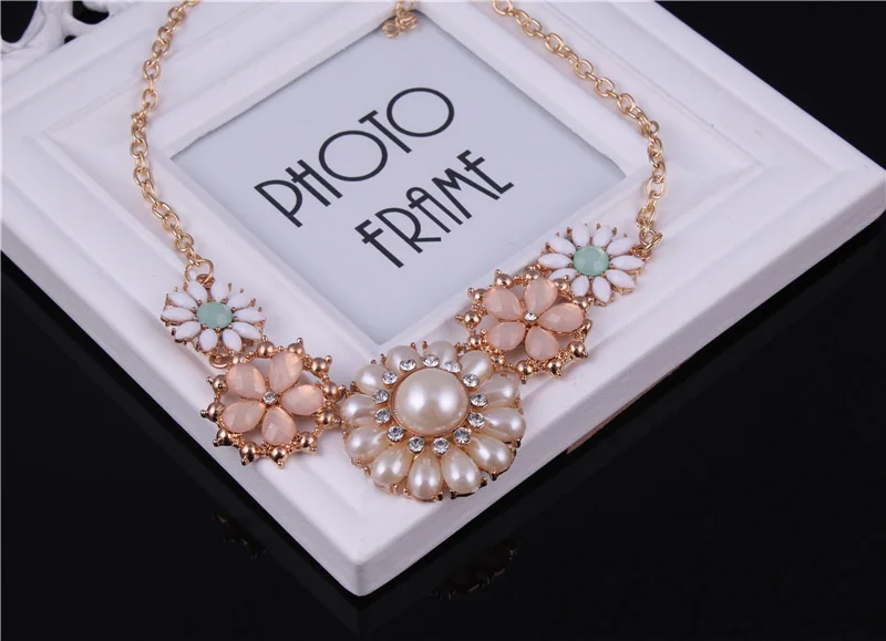 Seblasy богемные Макси большие массивные хрустальные цветы имитация жемчуга