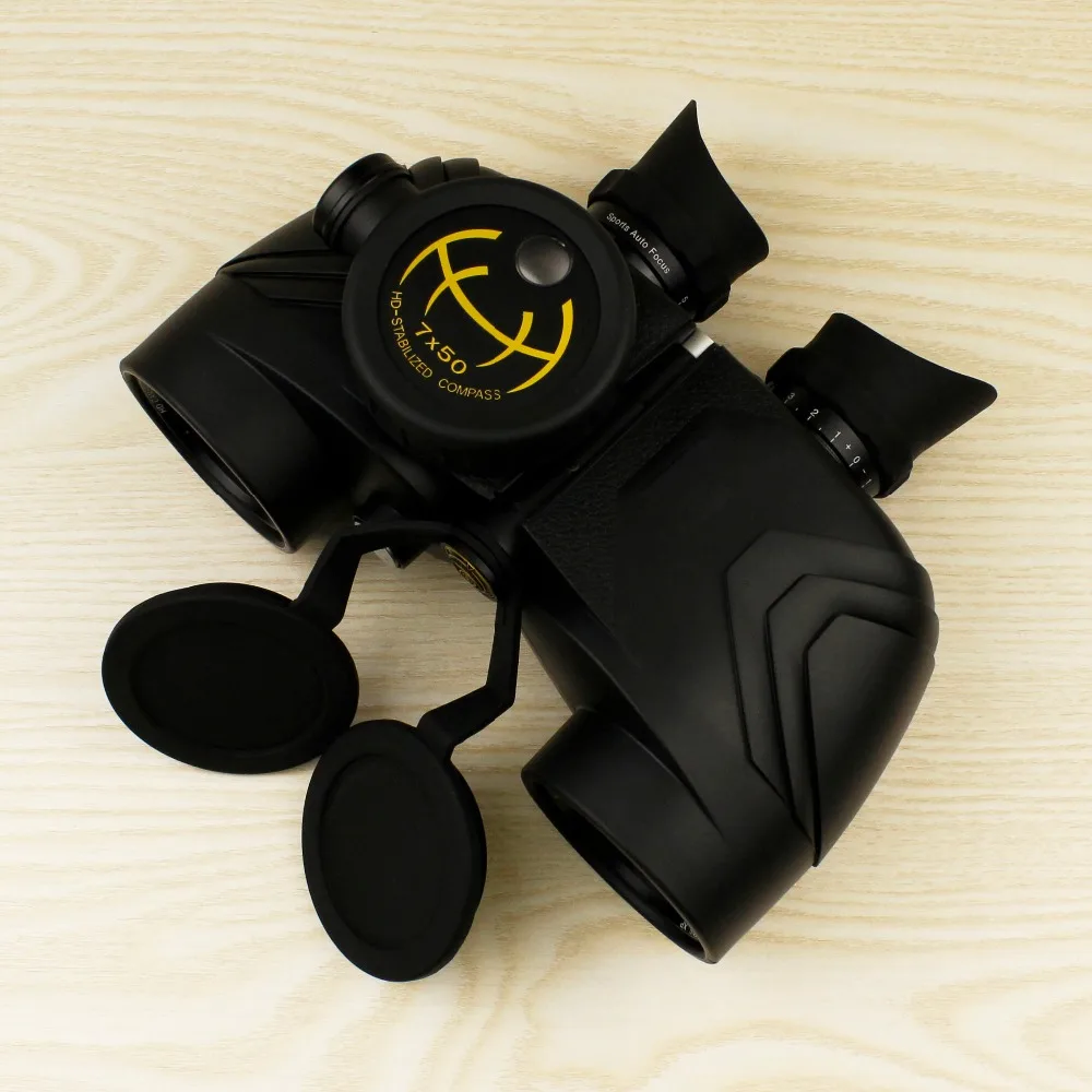 Профессиональный морской водонепроницаемый Мощный 7X50 HD бинокль спортивный