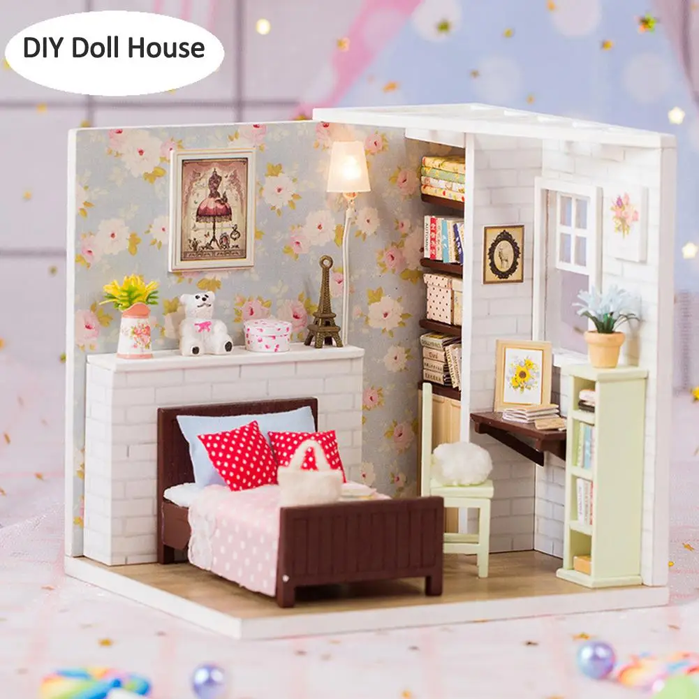 DIY дача ручной сборки модель инновационная игрушка без пылезащитный чехол