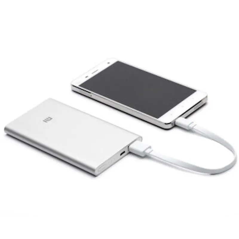 Оригинал xiaomi power bank 5000 мАч mi портативное зарядное устройство тонкий powerbank для
