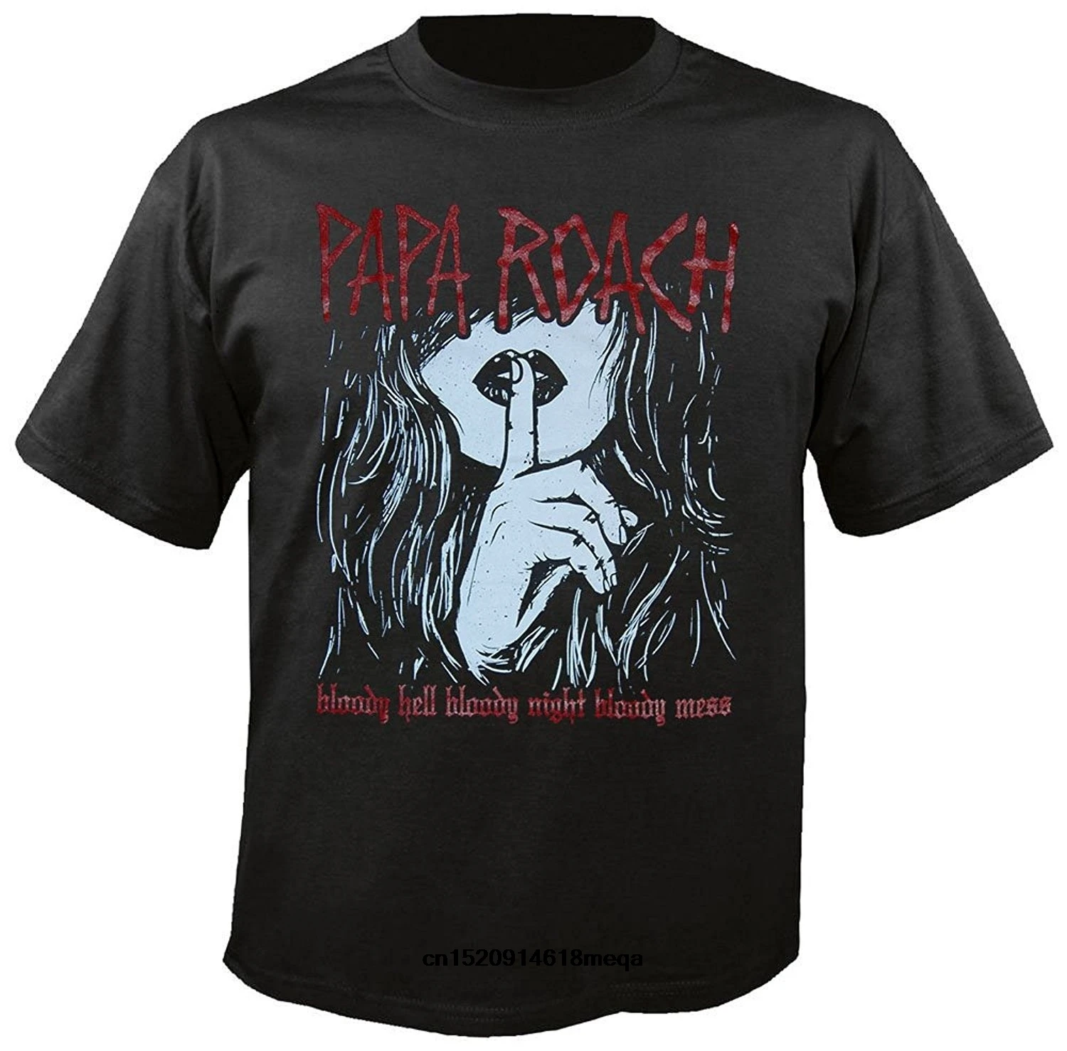 Футболка Papa Roach Кровавый ад Для Мужчин's Модная футболка|Мужские футболки| |