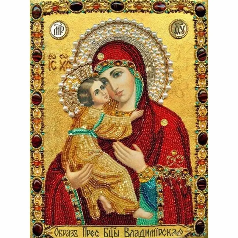 Алмазная вышивка Хрустальная живопись круглая алмазная паста Мэри кристальная