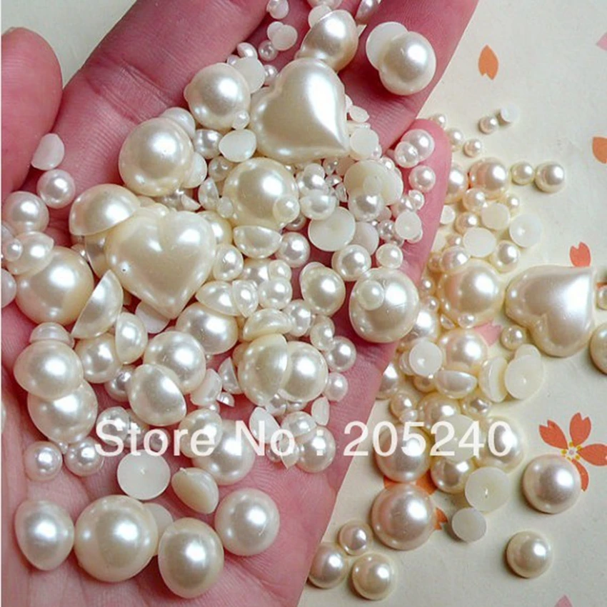 Ювелирные материалы для украшения ногтей своими руками 3 мм ~ 12 смешанные размеры