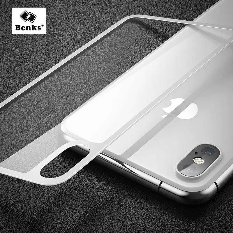 Benks для iPhone XR задняя пленка Xs Max закаленное стекло 0 23 мм Полное покрытие крышка