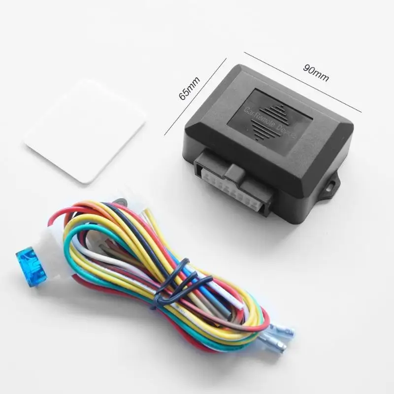 12V автомобиль Мощность Универсальный чехол с окошком Roll Up Ближе Модуль GSM сигнализация Системы для 4 двери автомобиля Elantra Accent Tucson Авто закрыть окно Стекло автоматический лифте