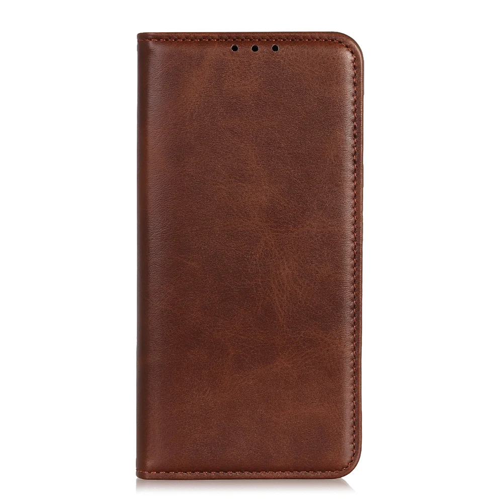 Brown Чехол для телефона для Xiaomi Mi A3, чехол Fundas из воловьей кожи, Магнитный чехол-книжка для Xiaomi Mi A3 Lite, чехол со слотом для карт, чехол Fundas - Цвет: Brown