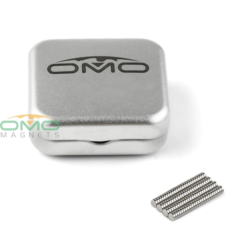 OMO Magnetics 100 шт N52 супер сильные круглые дисковые 3x1 мм Магниты редкоземельные