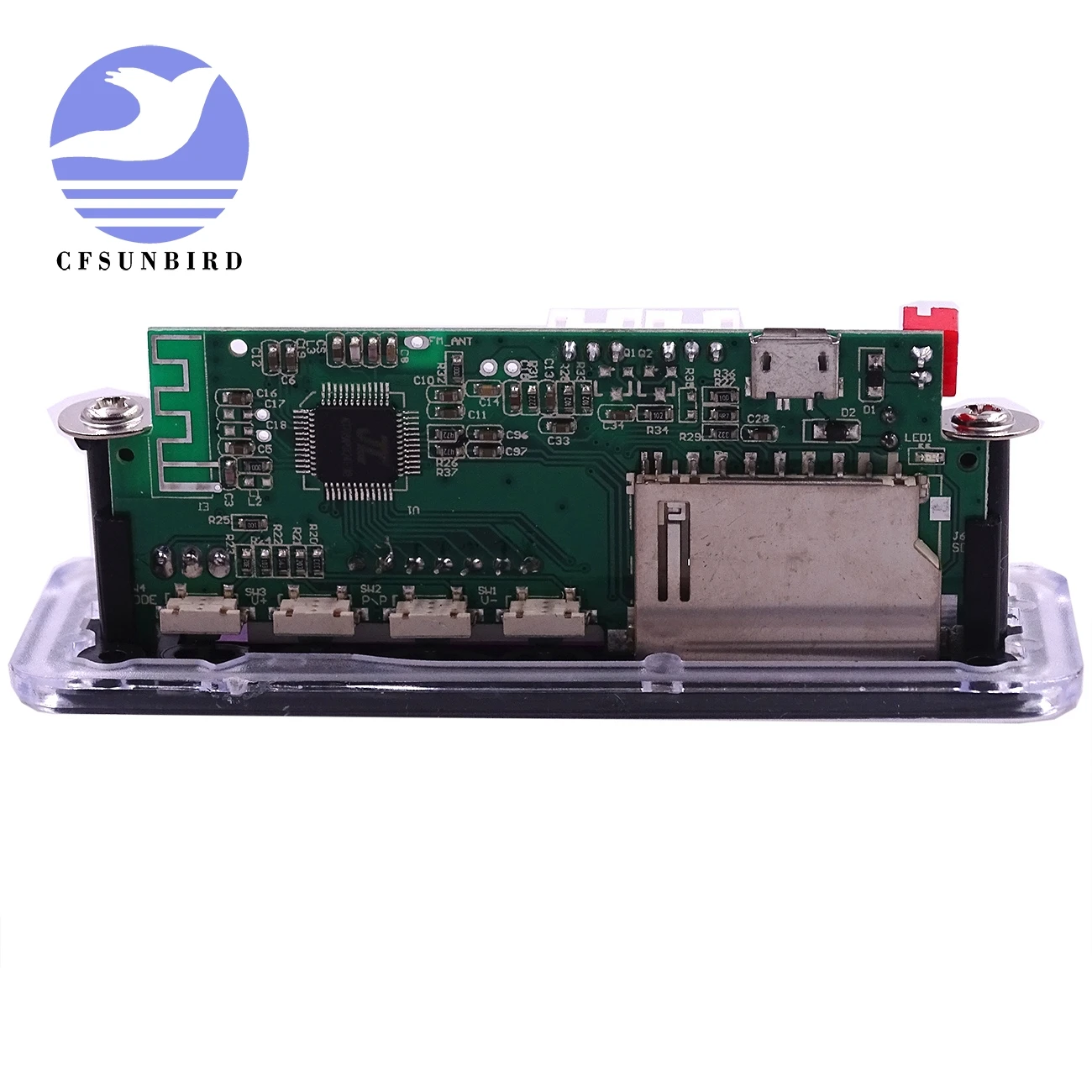 CFsunbird 5 компл./лот Bluetooth MP3 модуль декодирования с слотом для SD карты/USB/FM/Удаленный
