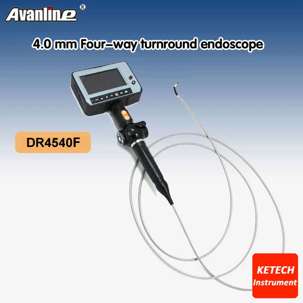 Профессиональный портативный водонепроницаемый промышленный видеобороскоп с